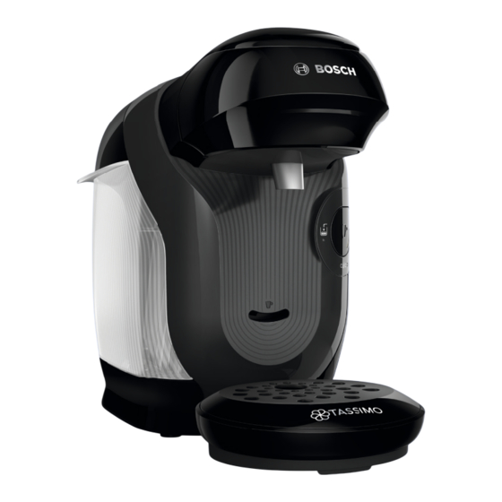 Bosch TASSIMO TAS11 GB Series Information For Use