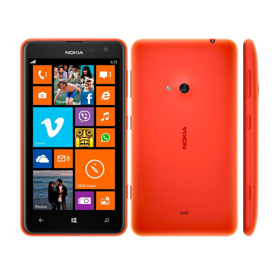Nokia Lumia 625 User Manual