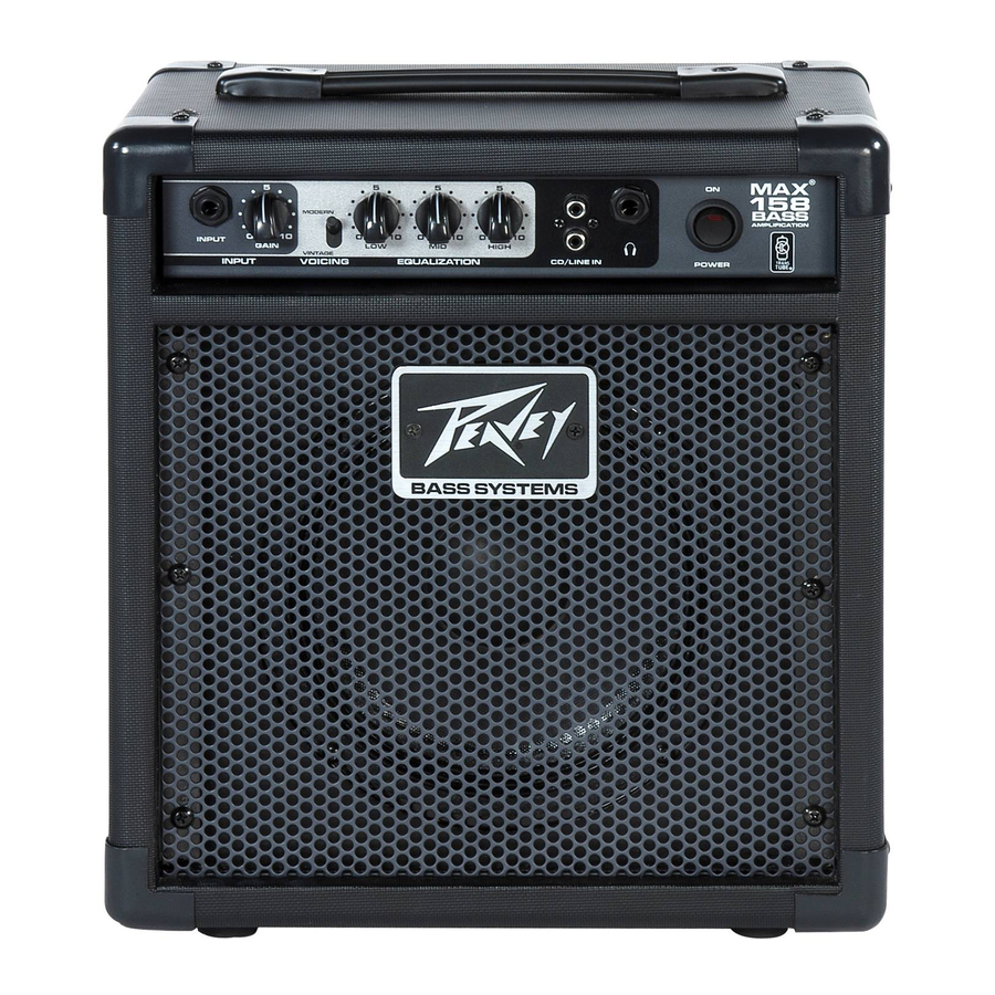 Peavey 112 Owner's Manual