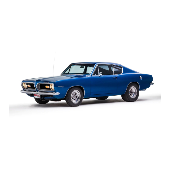 Plymouth Valiant 200 1969 Service Manual