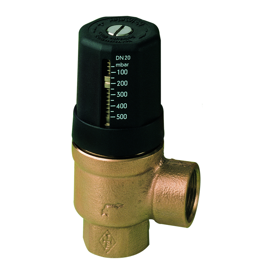 Imi Heimeier Hydrolux Quick Start Manual