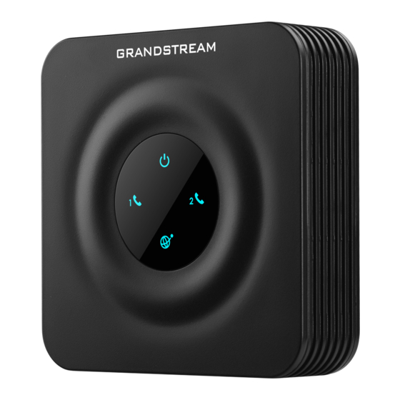 Grandstream Networks HT802 Setup