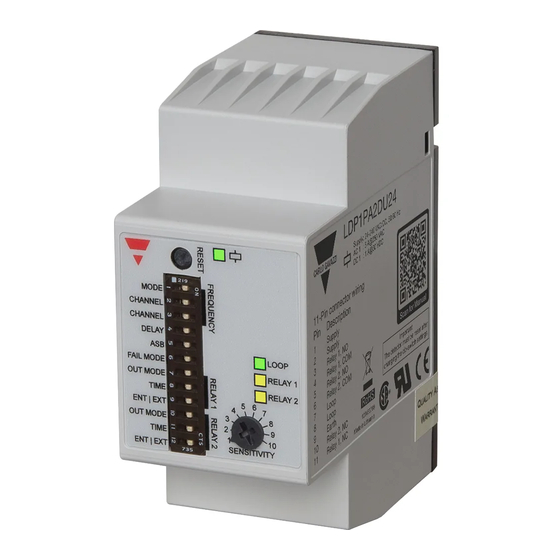 CARLO GAVAZZI LDP1 Instruction Manual