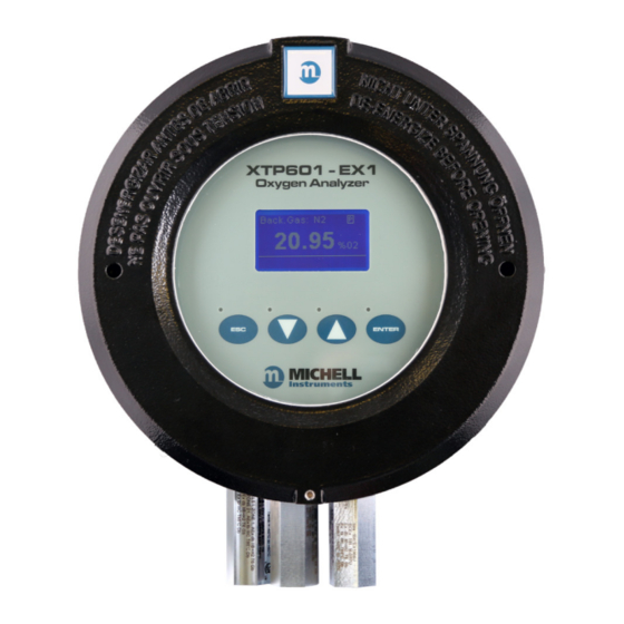 Michell Instruments XTP601 Series User Manual