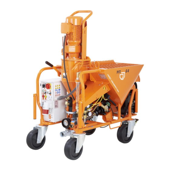 PFT G 4 X FU Series Operating Manual