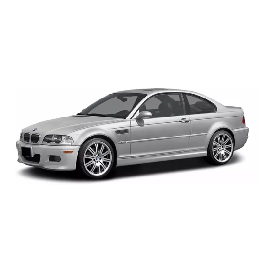 BMW M3 2005 Manuals