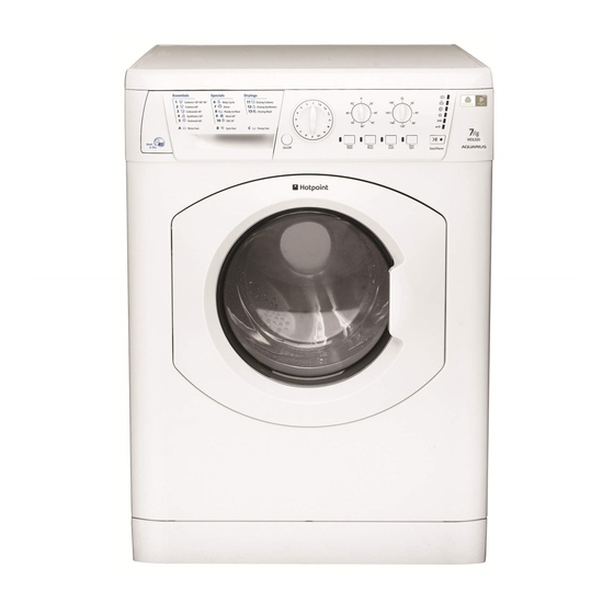 Hotpoint WDL520P Instructions For Use Manual