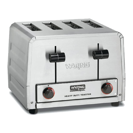 Waring WCT850RC Operating Manual