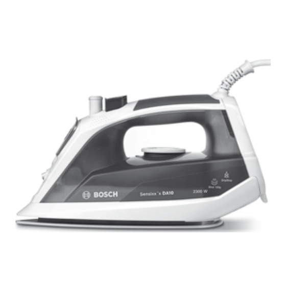 Bosch Sensixx'x DA10 Operating Instructions