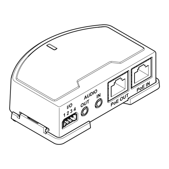 Axis T6101 Mk II Installation Manual