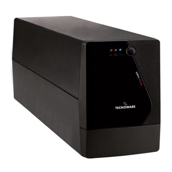 Tecnoware ERA PLUS 1.600 User Manual