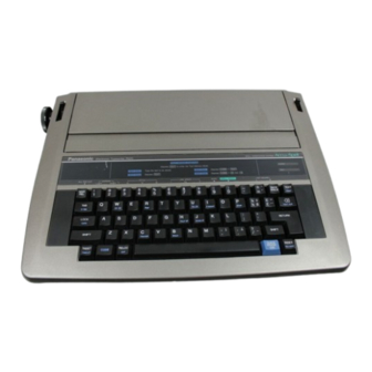 Panasonic KX-R520 Operating Instructions Manual