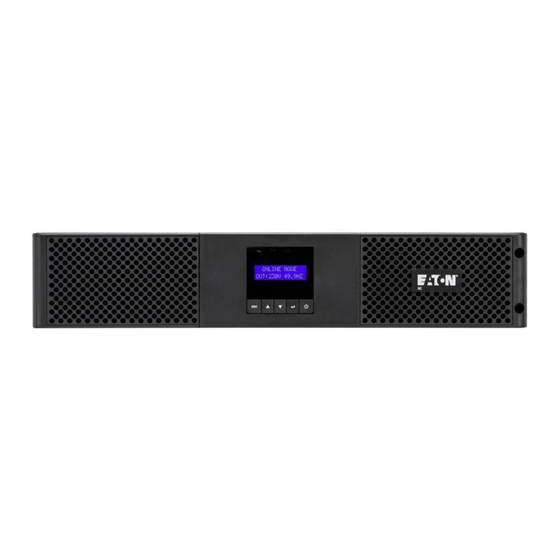 Eaton 9E1000IR Advanced User's Manual