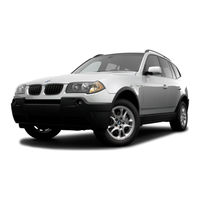 BMW X3 2.5i Owner's Manual