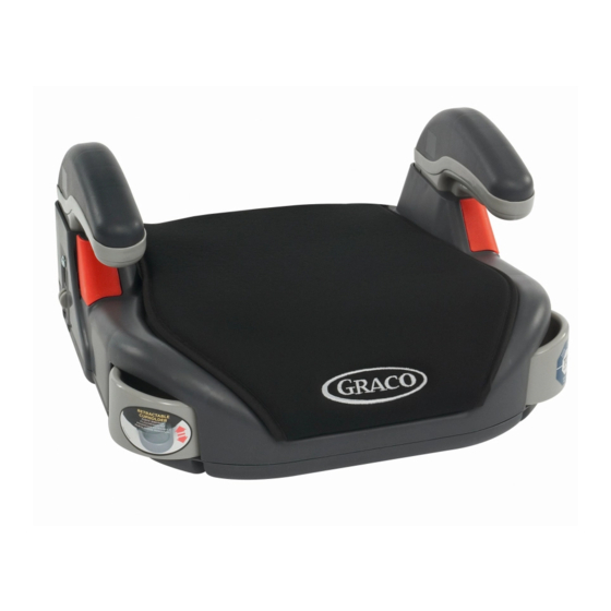 Graco Booster Seat Owner's Manual