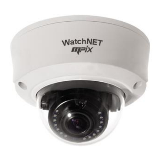 WatchNet MPIX Series PTZ Cameras Manuals