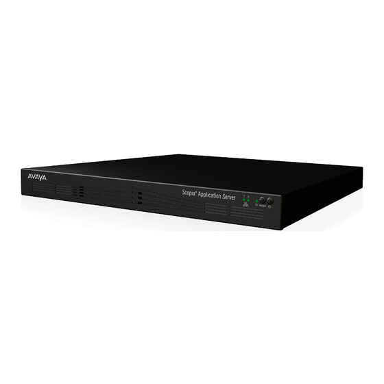 Avaya Scopia Installation Manual