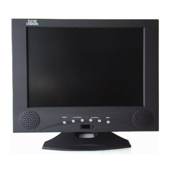 Tote Vision LCD-1047VR/TL LCD Monitor Manuals