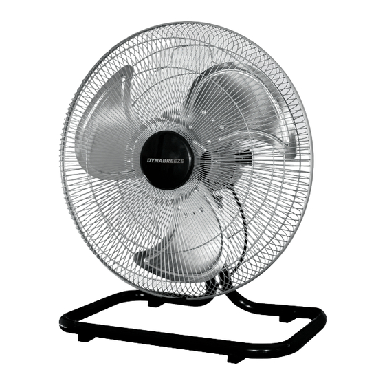 DYNABREEZE FA-23082 User Manual & Warranty