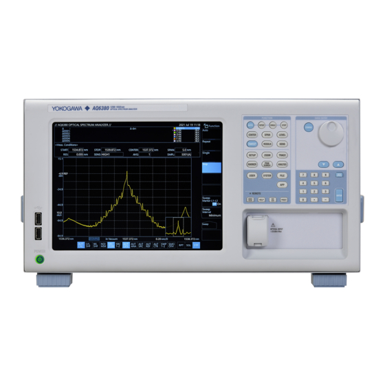 YOKOGAWA AQ6380 User Manual