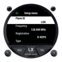LX Navigation Traffic monitor 80 User Manual