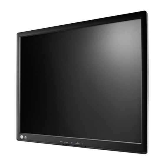 User Manuals: LG 17MB15T Touch Screen Monitor