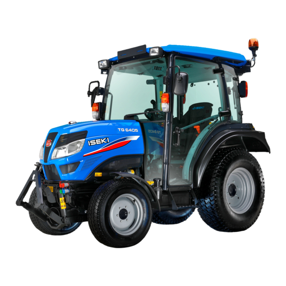 Iseki TG6405 Operator's Manual