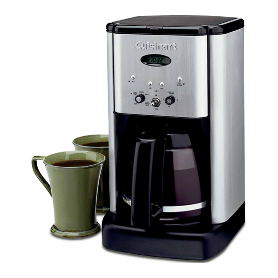 Cuisinart Brew Central DCC-1200PRC User Manual