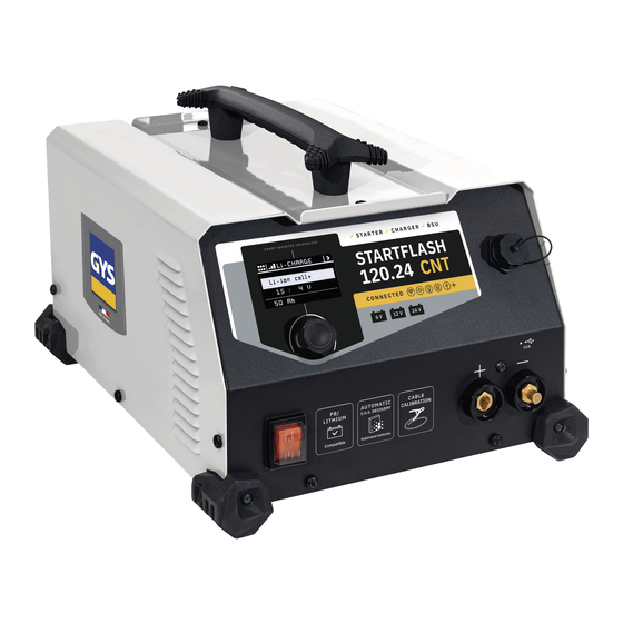 GYS STARTFLASH 120.24 CNT Operating Manual
