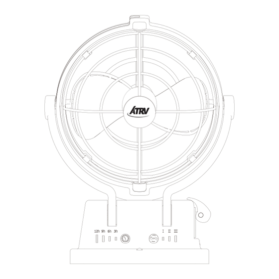 Aussie Traveller 12V/24V INTERIOR FAN Installation Manual