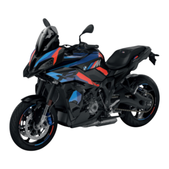 BMW Motorrad M 1000 XR 2023 Rider's Manual