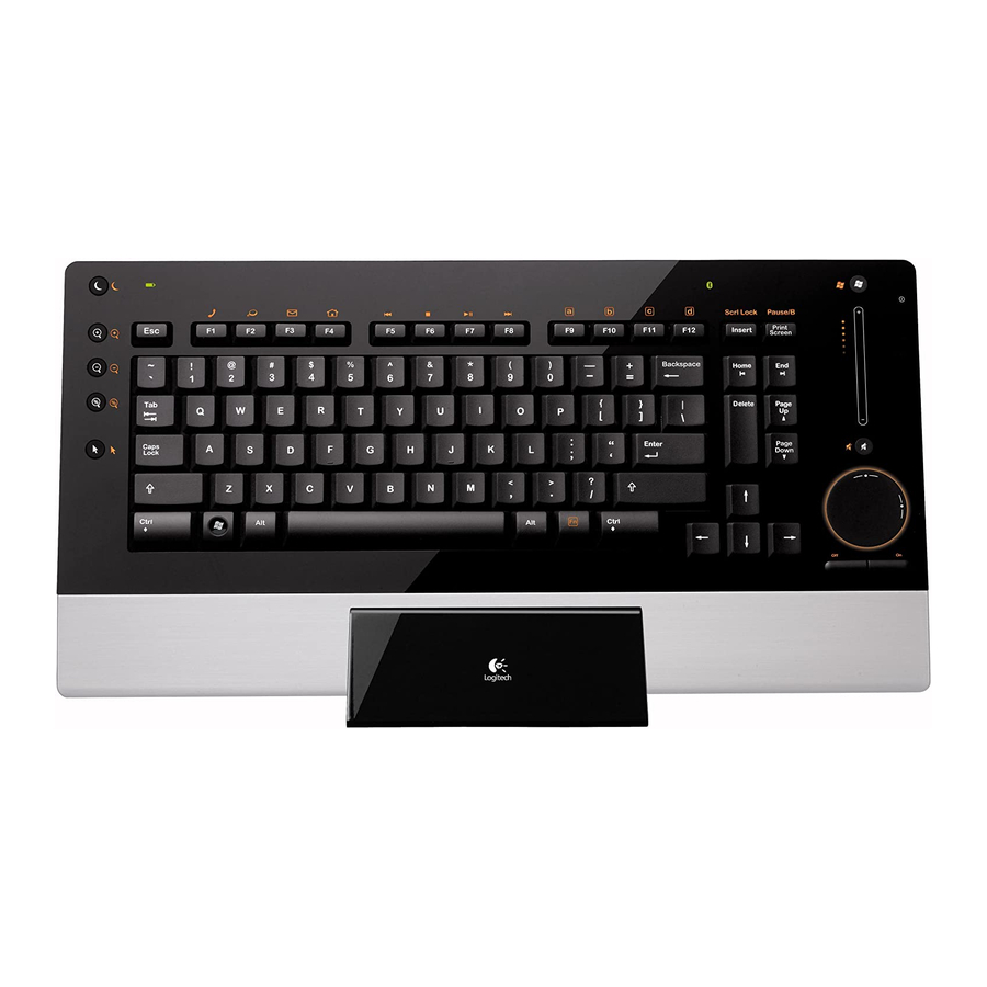 Logitech 967685-0403 - diNovo Edge Keyboard User Manual