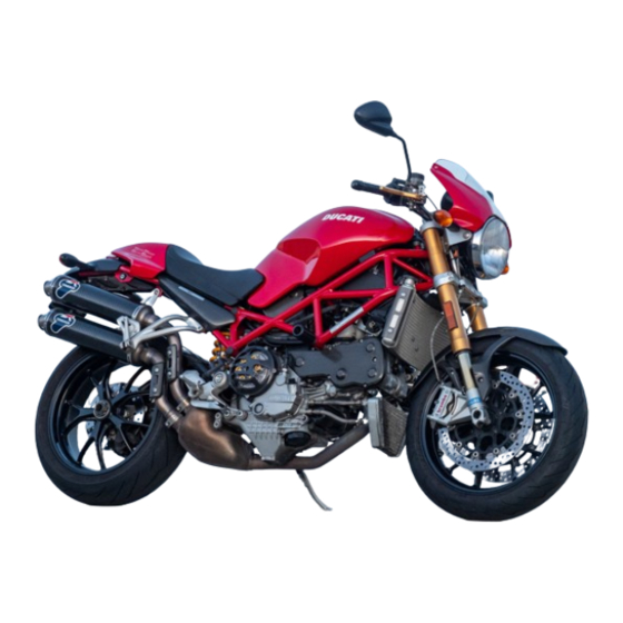 Ducati MONSTER S4R S Use And Maintenance Manual