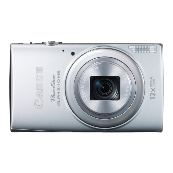 Canon PowerShot Elph 340 HS IXUS 265 HS User Manual