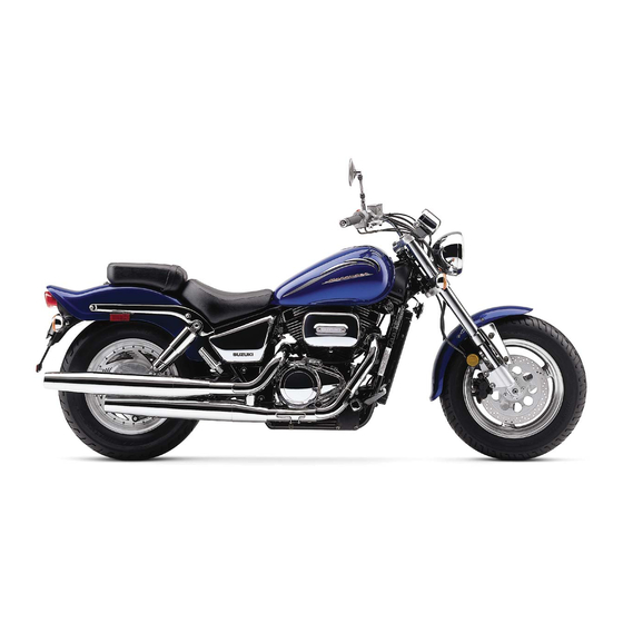 Suzuki 2001 VZ800 Service Manual
