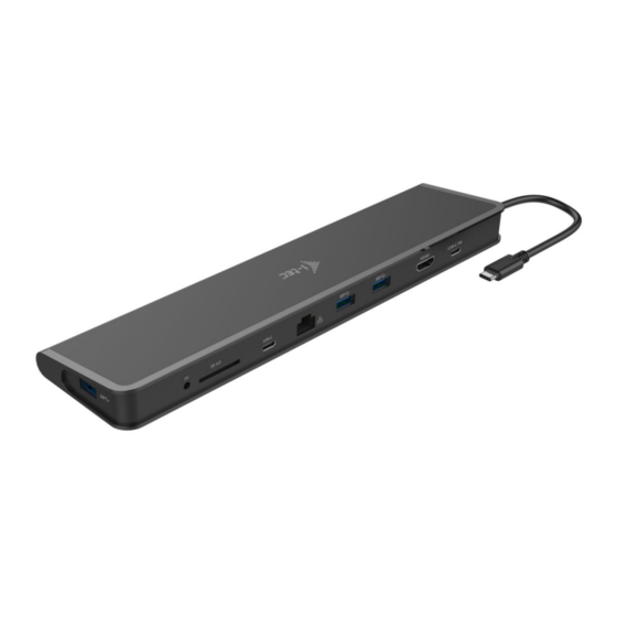 i-tec C31FLATDOCKPD User Manual