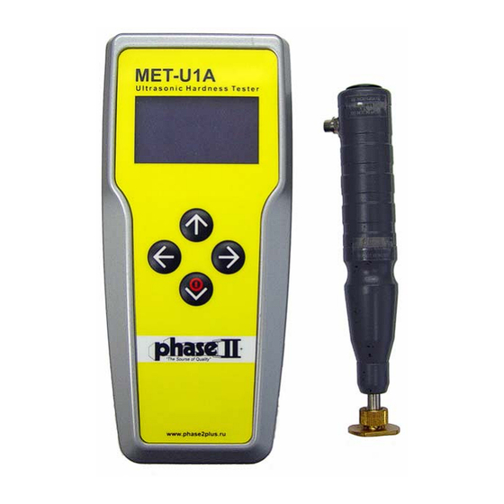 phase II+ MET-U1A Instruction Manual