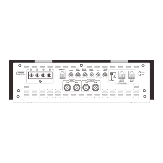 Audio Legion AL6500.1D Owner's Manual