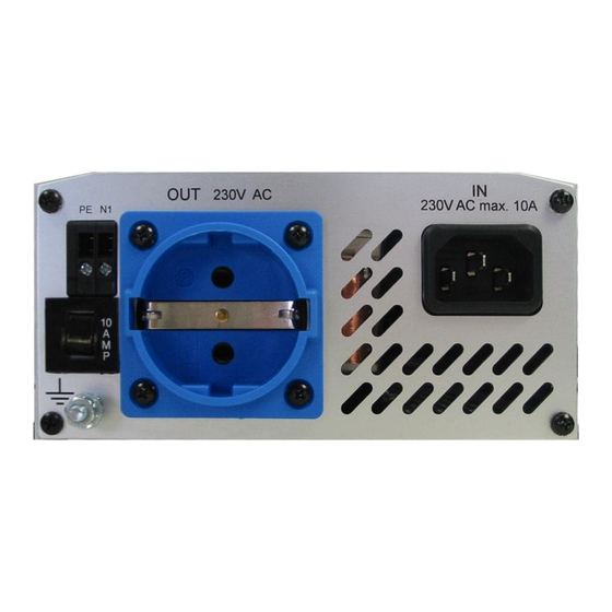 Votronic MobilPOWER SMI 300 Sinus-NVS Installation And Operating Manual