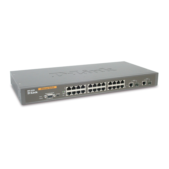D-Link DES-3226L User Manual