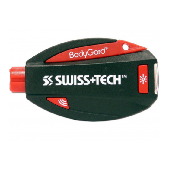 SWISS+TECH BodyGard ESC Quick Start Manual