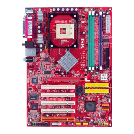 MSI MS-7043 User Manual