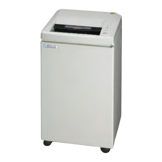Formax FD 8302CC Operator's Manual