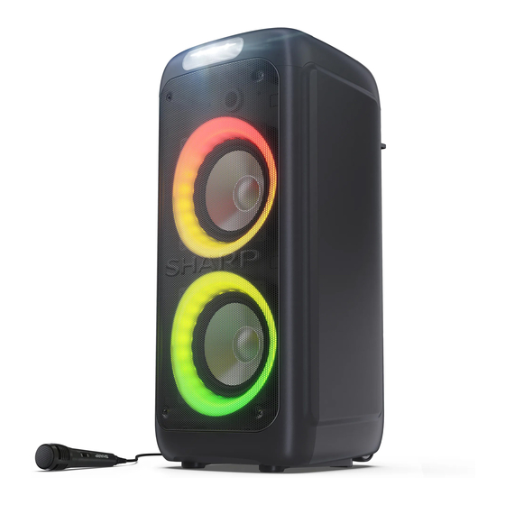 Sharp Xparty Street Beat PS-949 Quick Start Manual