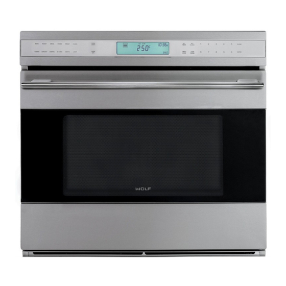 Wolf E SERIES Installation Instructions Manual