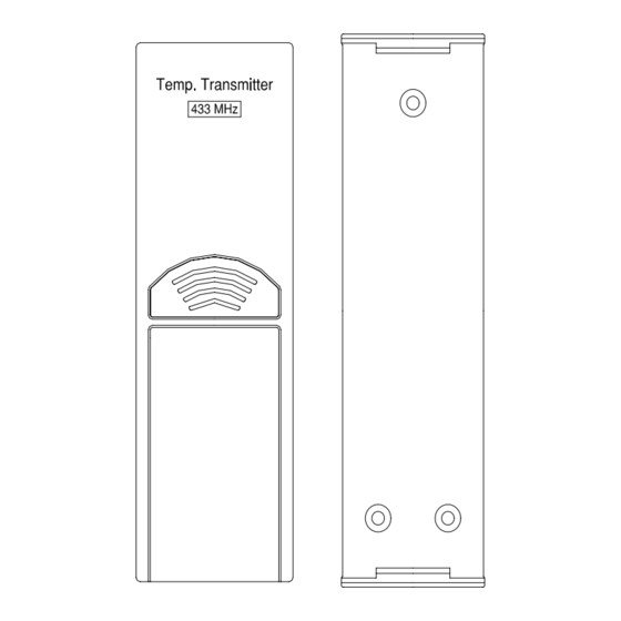 La Crosse Technology TX6U Instruction Manual