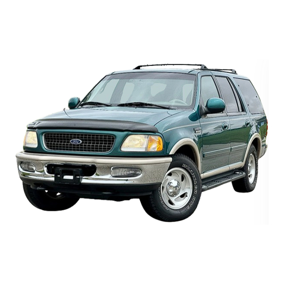 Ford 1998 Expedition Owner's Manual