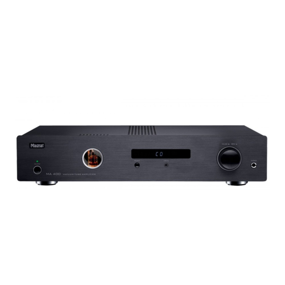 Magnat Audio MA 400 User Manual