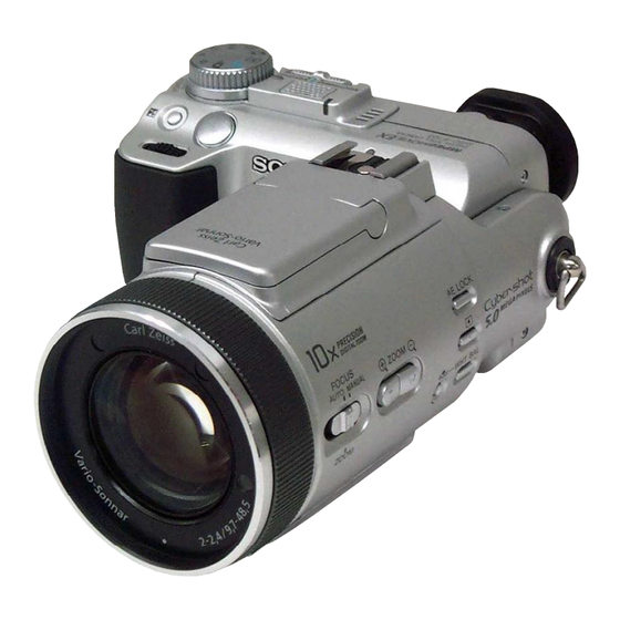 Sony dsc-f717 Service Manual
