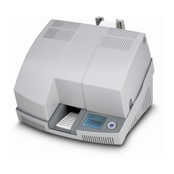 Phoenix Contact UM EN BLUEMARK LED User Manual